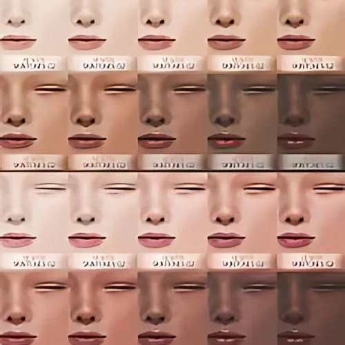 skin tones